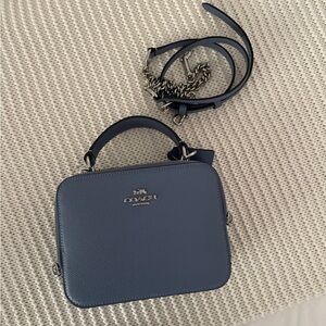 Coach Periwinkle Box Crossbody Bag